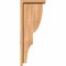Ekena Millwork Ridgewood Smooth Corbel w/Backplate, Western Red Cedar, 5 1/2"W x 10"D x 26"H COR06X10X26RID01SWR - alternate 3